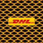 Motif revisité logo DHL